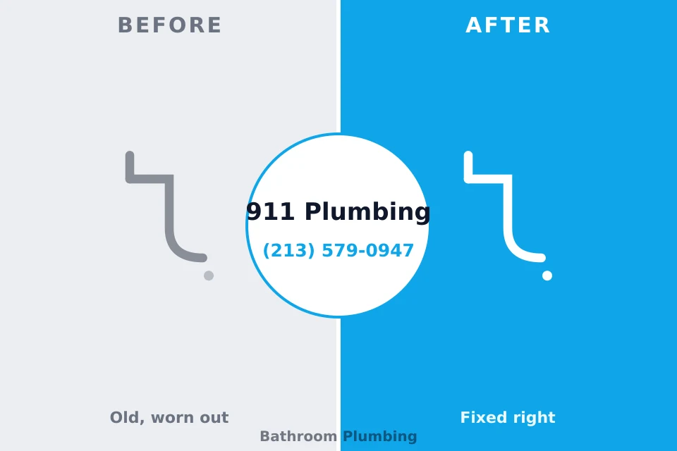 Before and after: plumbing company Rossville, IN